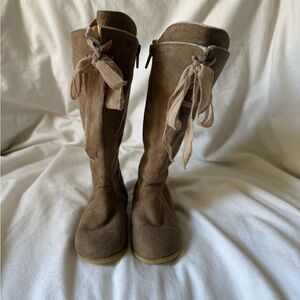 Joyfolie “Lacey” Brown Kids Boots